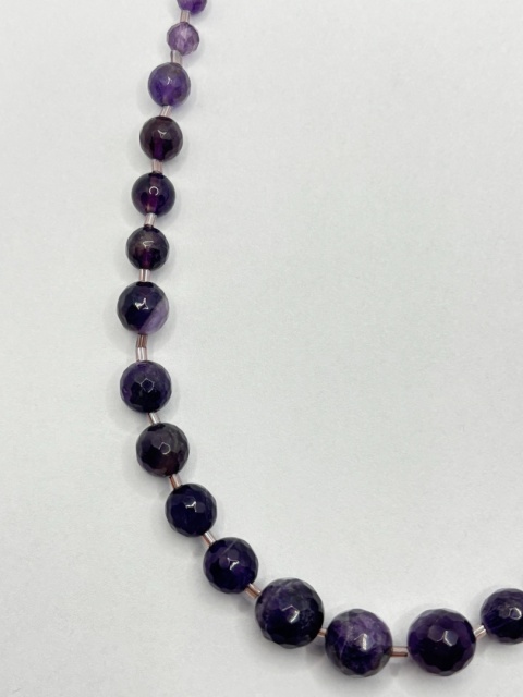 Naszyjnik z ametystem