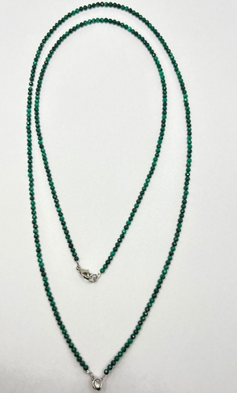 Naszyjnik z malachitem