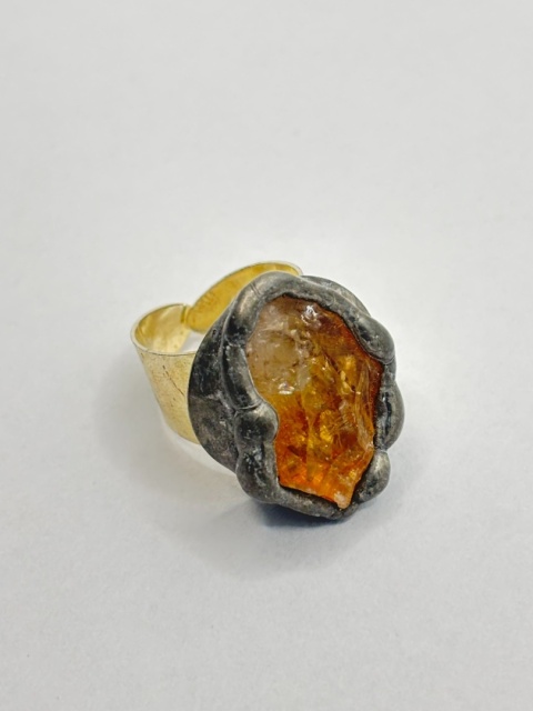 Pierścionek z cytrynem