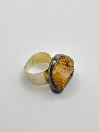 Pierścionek z cytrynem