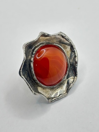 Pierścionek z karneolem