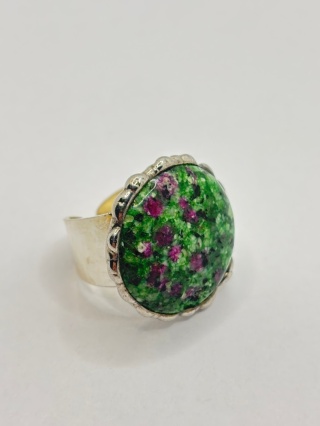 Pierścionek z zoisytem