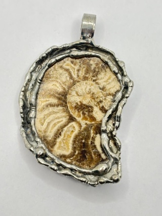 Zawieszka z amonitem
