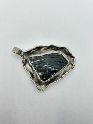 Zawieszka z obsydianem