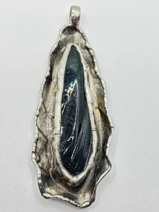 Zawieszka z obsydianem