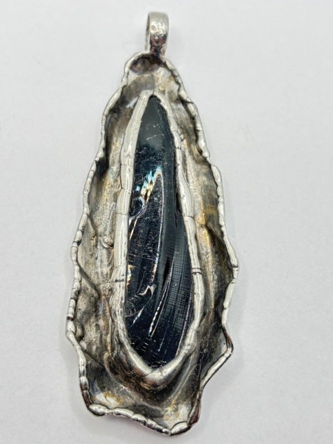 Zawieszka z obsydianem