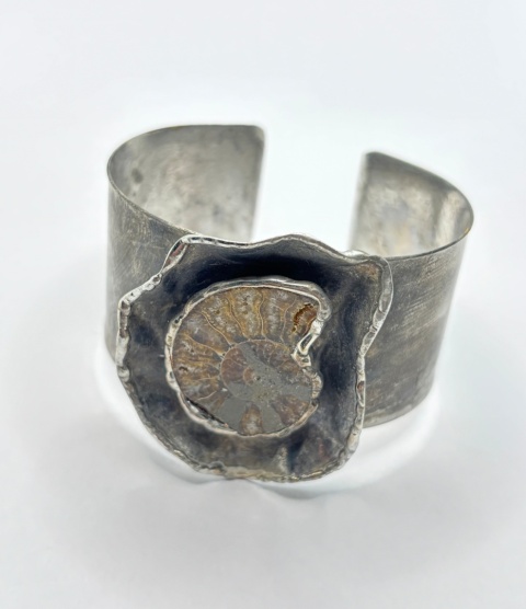 Bransoletka z amonitem