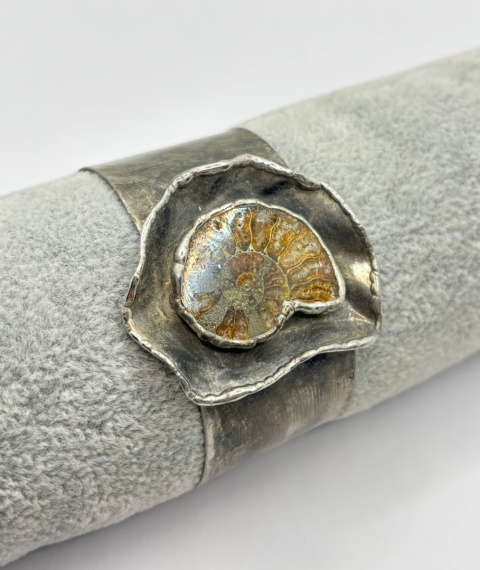 Bransoletka z amonitem