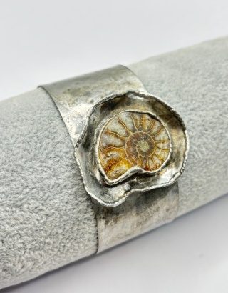 Bransoletka z amonitem