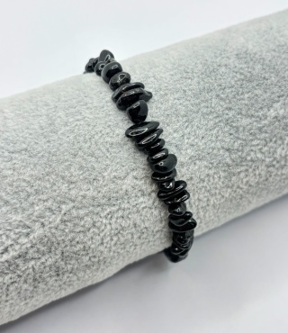 Bransoletka z czarnym turmalinem