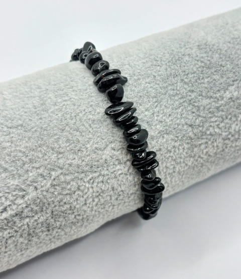 Bransoletka z czarnym turmalinem
