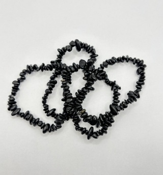 Bransoletka z czarnym turmalinem