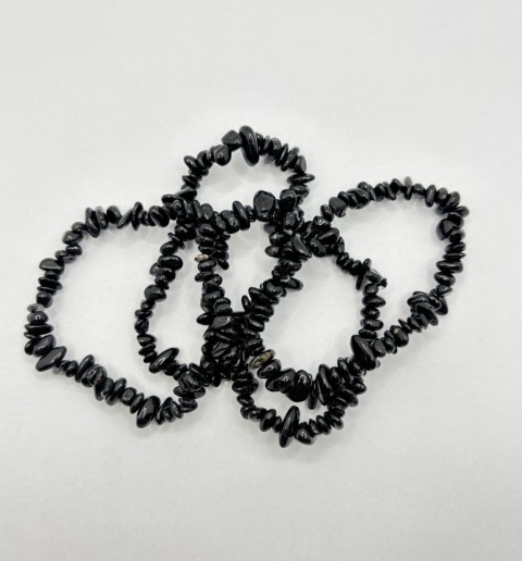 Bransoletka z czarnym turmalinem