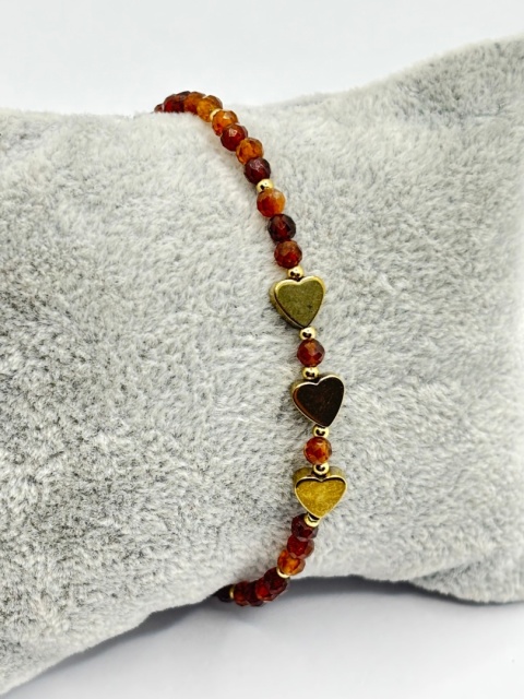 Bransoletka z granatem