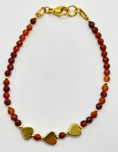 Bransoletka z granatem