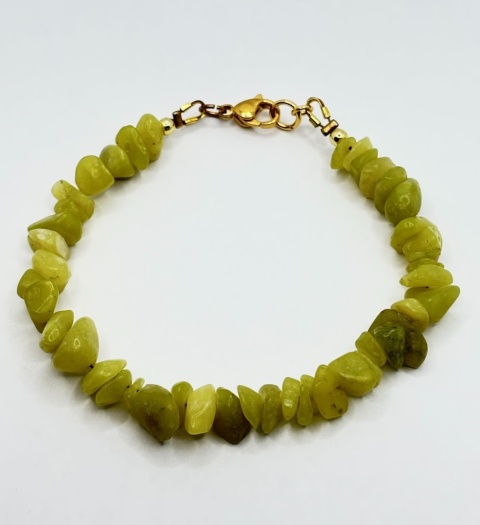 Bransoletka z jadeitem