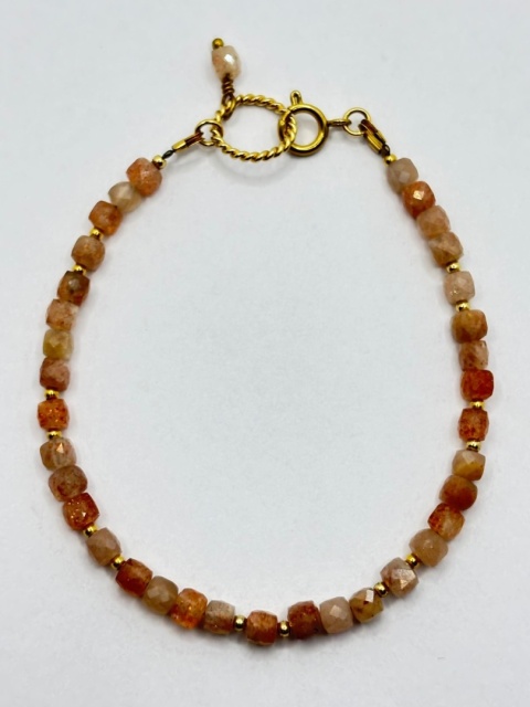 Bransoletka z kamieniem słonecznym