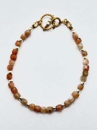 Bransoletka z kamieniem słonecznym