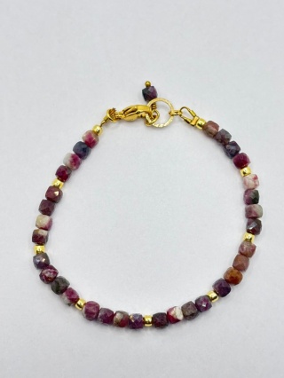 Bransoletka z kunzytem