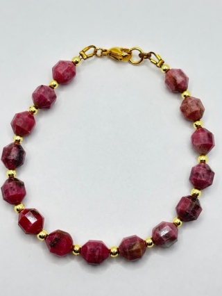 Bransoletka z rodonitem