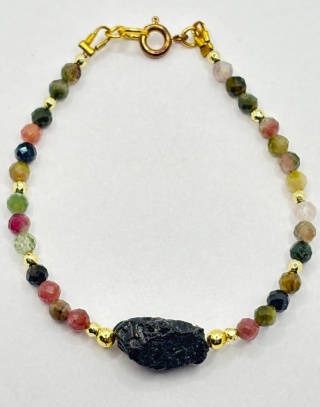 Bransoletka z turmalinem