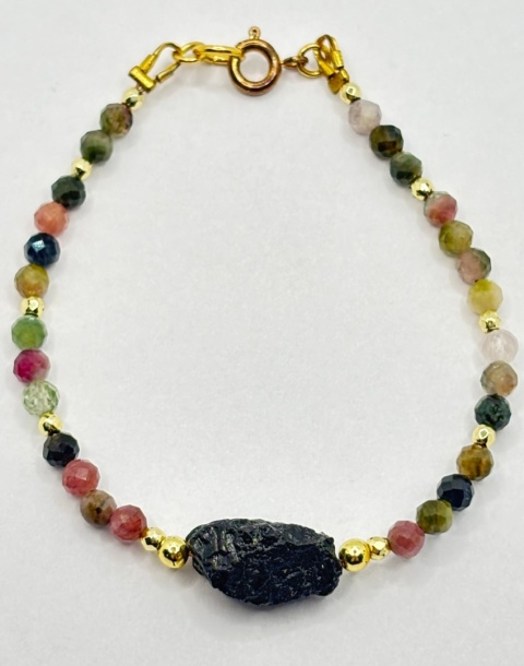 Bransoletka z turmalinem