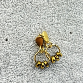 Kolczyki z hematytem