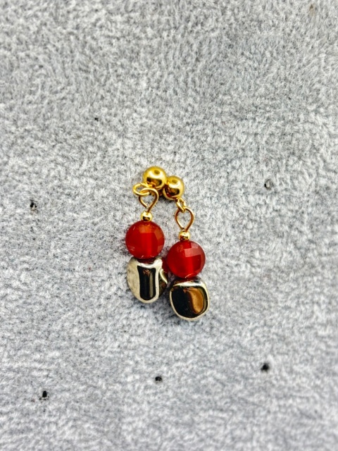 Kolczyki z karneolem