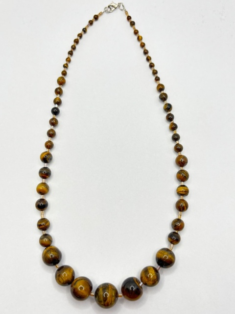 Naszyjnik z tygrysiem okiem