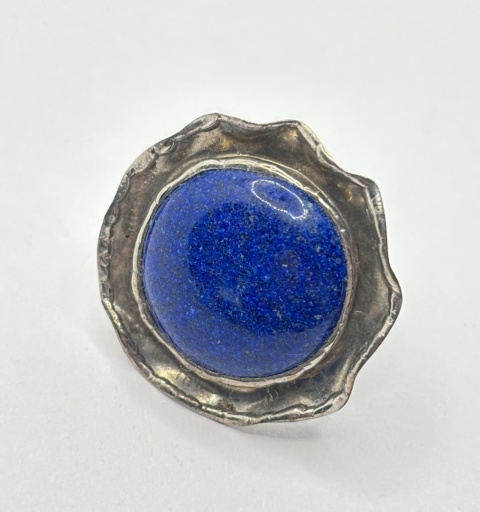 Pierścionek z lapisem lazuli