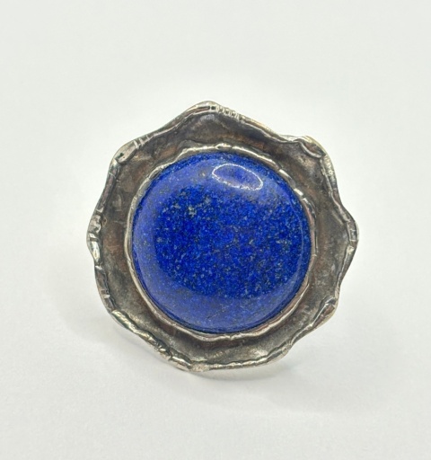 Pierśionek z lapisem lazuli