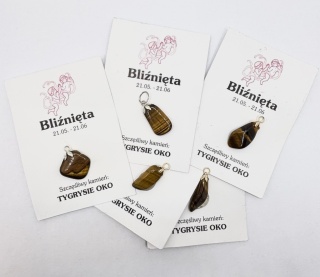 Wisiorek dla znaku zodiaku bliźnięta