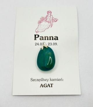 Wisiorek dla znaku zodiaku panna