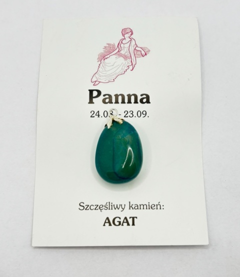 Wisiorek dla znaku zodiaku panna