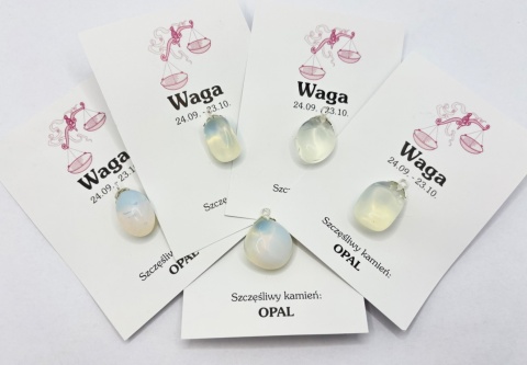 Wisiorek dla znaku zodiaku waga