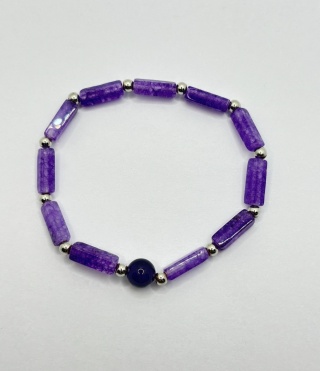 Bransoletka z ametystem