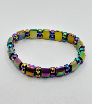 Bransoletka z hematytem oksydowanym