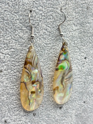 Kolczyki z masy perłowej