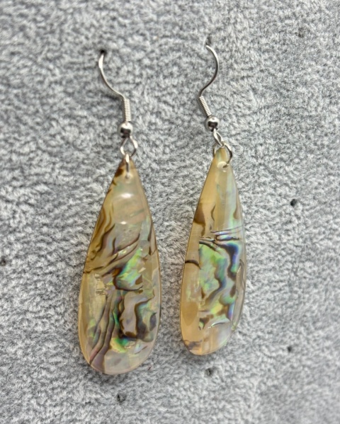 Kolczyki z masy perłowej