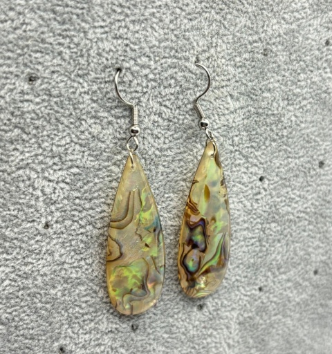 Kolczyki z masy perłowej