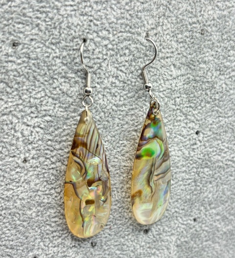 Kolczyki z masy perłowej