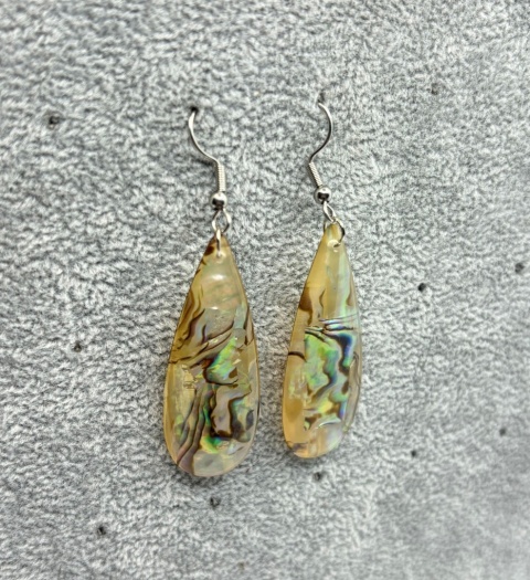 Kolczyki z masy perłowej