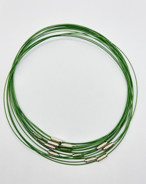 Struna (obroża) zielona