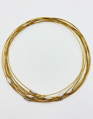 Struna (obroża) żółta