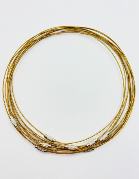 Struna (obroża) żółta