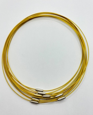 Struna (obroża) żółta