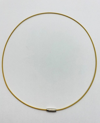 Struna (obroża) żółta