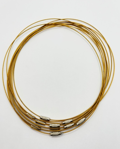 Struna (obroża) żółta