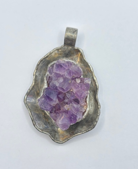 Zawieszka z ametystem
