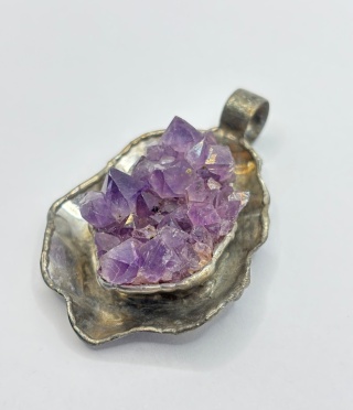 Zawieszka z ametystem